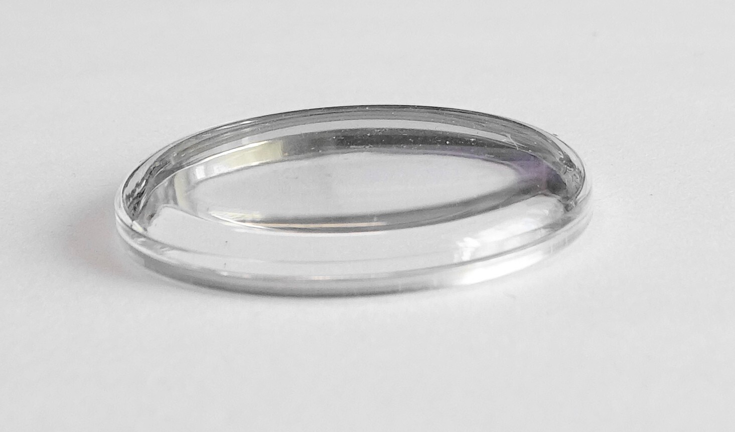 VERRE MONTRE FRETTE DIAMETRE 26.4 Mm BAGUE Chromee 334633762016