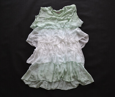 MY STORY... Women's Dress Damen Kleid Summer Dress Gr. M Viscose/ Seide