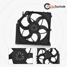 For BMW E83 X3 2004-2010 Radiator Cooling Fan Assembly 400W 17113452509
