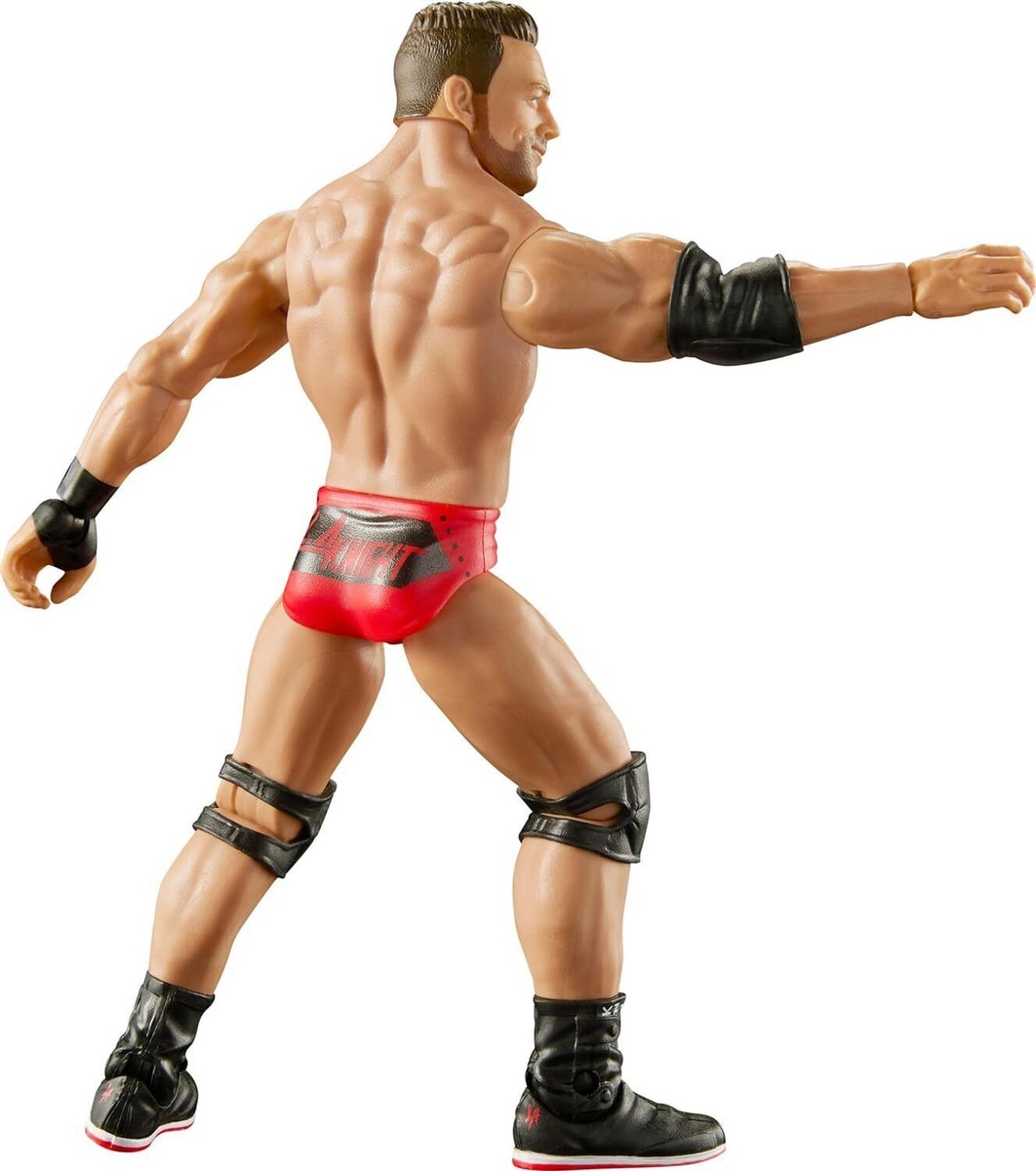 WWE LA Knight Series 141 Wrestling First Time Rookie Red Shorts | eBay