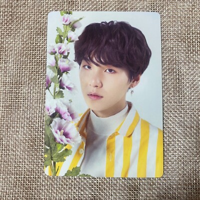 BTS SUGA 7/8 [Love Yourself World Tour] Official Mini Photocard