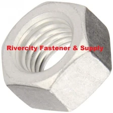 (5) 1/2-20 Aluminum Hex Nuts 1/2x20 Nut 1/2*20 Nut 1/2 x Fine Thread