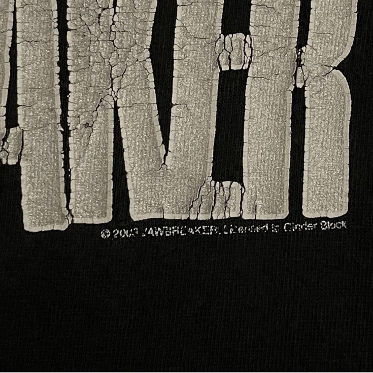 Vintage JAWBREAKER T Shirt Band Tee Black 2003 Emo Pu… Gem