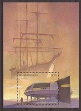 Belgium - Sheet - 2007 - COB BL144** - SCOTT 2238 - Base Antartica - MNH -
