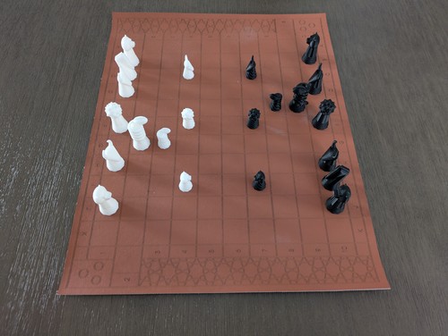 Tamerlane Completed Chess Set Variant aka Full Tamerlane Chess - Picture 4 of 12