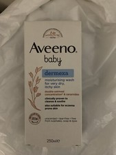 Aveeno Baby Dermexa Moisturising Wash Double Oatmeal Concentration 250ml - NEW