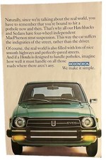 1979 Honda CVCC Vintage Magazine Ad