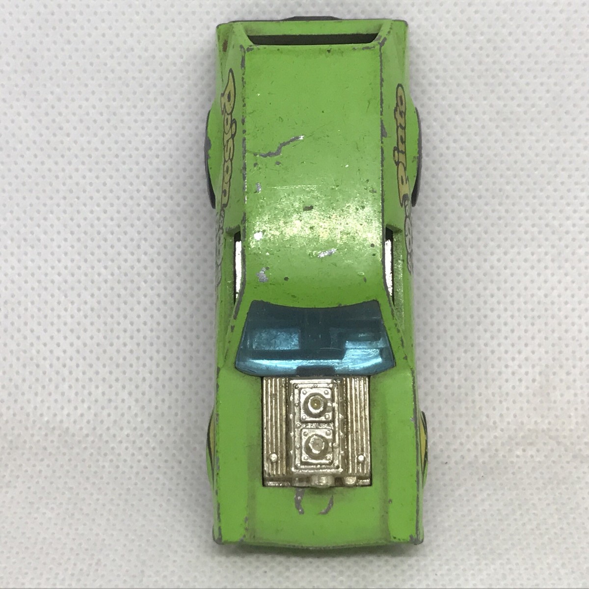Hot Wheels Redline Poison Pinto 1975 Light Green Made In Hong Kong
