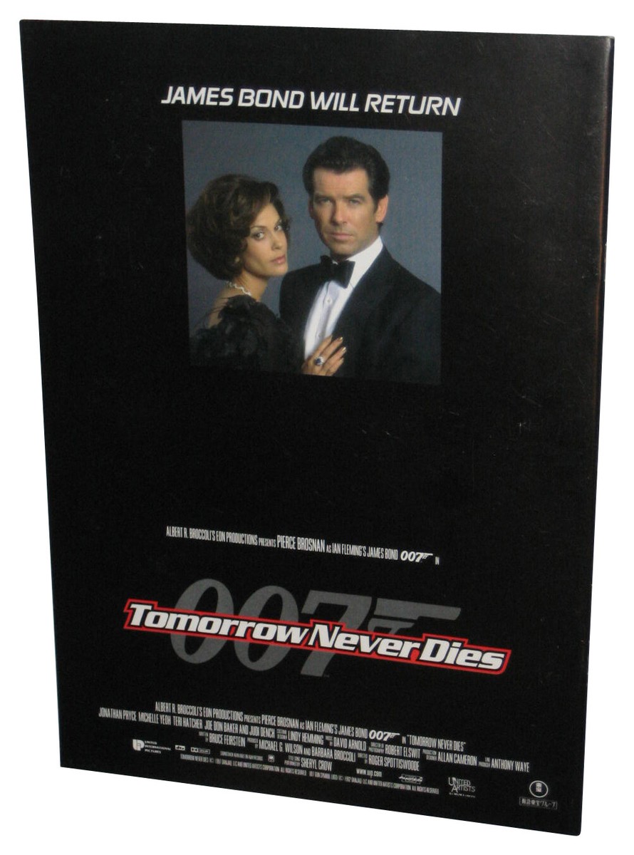 007 Tomorrow Never Dies James Bond Movie (1997) Japanese Paperback