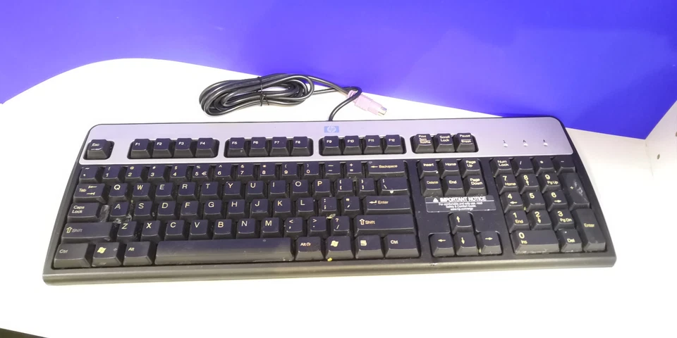 2 x PS2 HP Compaq Tastatur Keyboard Englisch English KB-0133 , KB-0316 - Bild 3 von 4