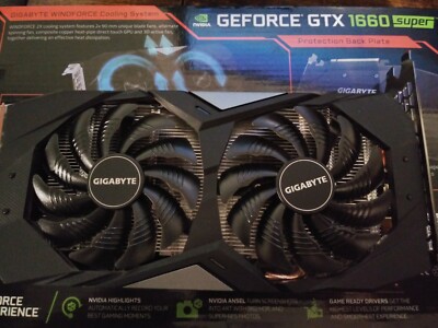 GIGABYTE GeForce GTX 1660 SUPER OC GDDR6 Graphics Card - 6GB