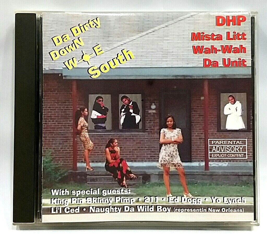 CD) DHP & Playaz – Da Dirty Down South , US OG Press, PCCD 2002-2