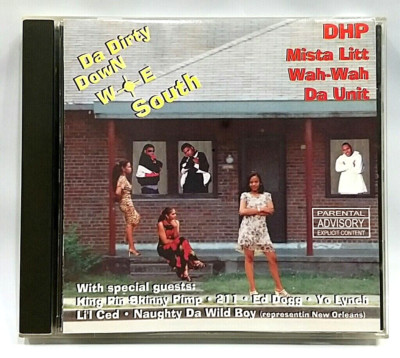 洋楽 DHP & Playaz Da Dirty Down South CD CD) DHP & Playaz – Da Dirty Down South , US OG Press, PCCD 2002-2