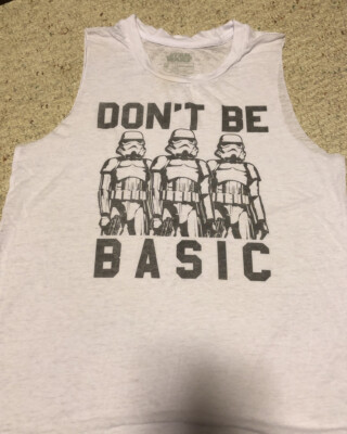 Star Wars Don t Be Basic Storm Troopers Tshirt Sz M Unisex