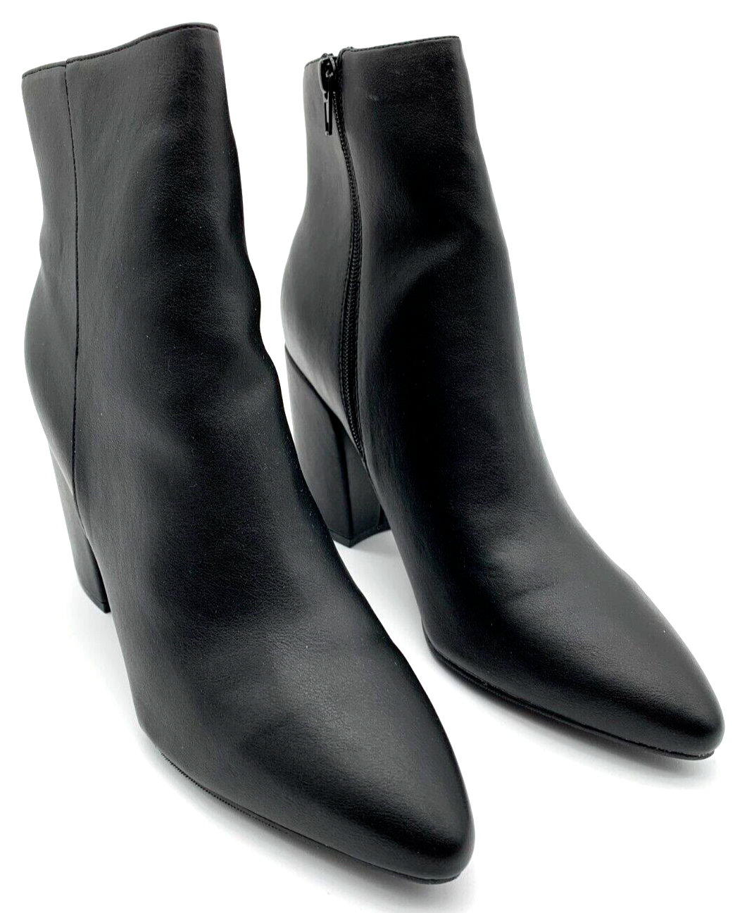 Sugar Evvie Pointed Toe Ankle Boots, Women's Size 11 M, Black PU eBay