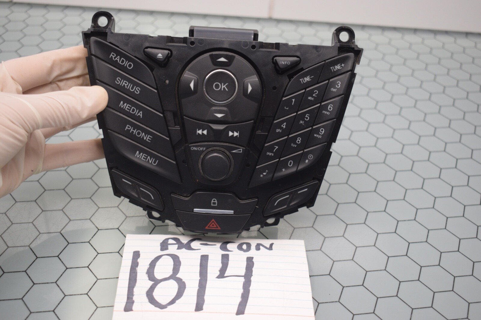 13 14 15 16 Ford Escape AM/FM Radio Phone Multimedia Control Used Stock #1814-AC