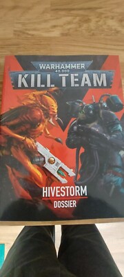 Warhammer 40k Kill Team Hivestorm Dossier Buch Tau/Imperium