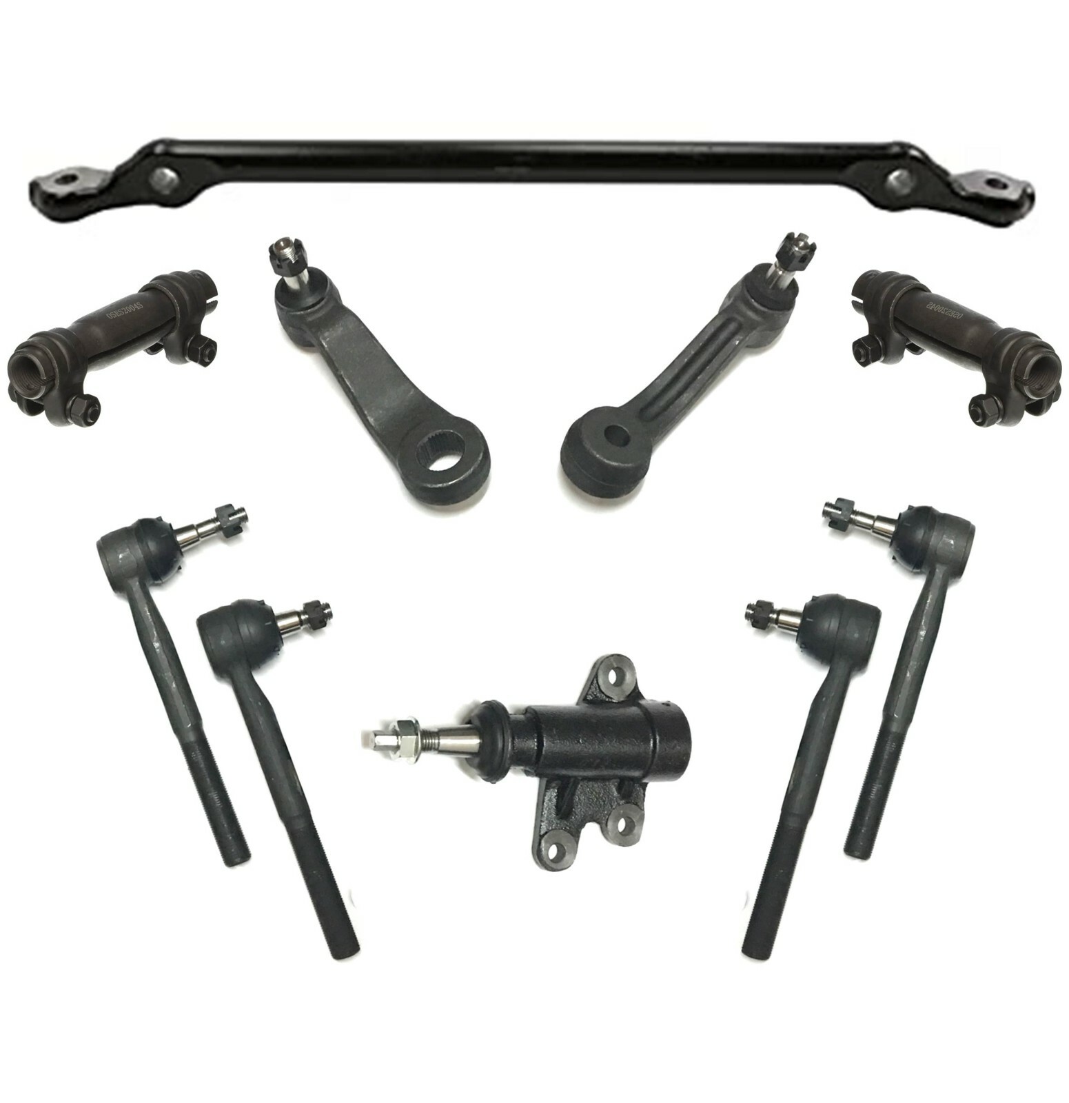 A-Premium Idler Arm & Pitman Arm Kit - 2-Piece Set Compatible With Chevy C/K1500, GMC 1988-1991