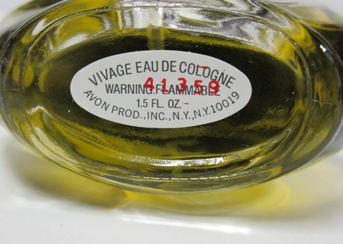 Vintage Avon - Vivage 1.5 FL OZ * Natural Spray by Louis Feraud, Paris for AVON - Picture 4 of 7
