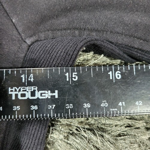 Felpa con cappuccio Athleta donna 2XS nera foderata in pile foro pollice outdoor full zip difetti - Foto 6 di 22