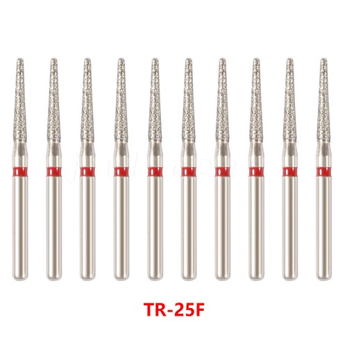 5-100pc SANDENT Dental Diamond Burs For High Speed Handpiece Friction Grip 1.6mm - Picture 858 of 865