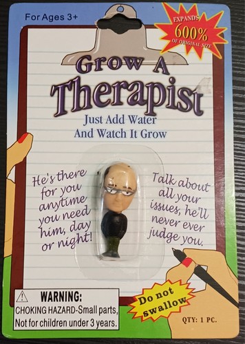 Gag Gift Grow a Therapist Toy Just Add Water. He Will Never Judge You! New in Pk - Picture 9 of 11