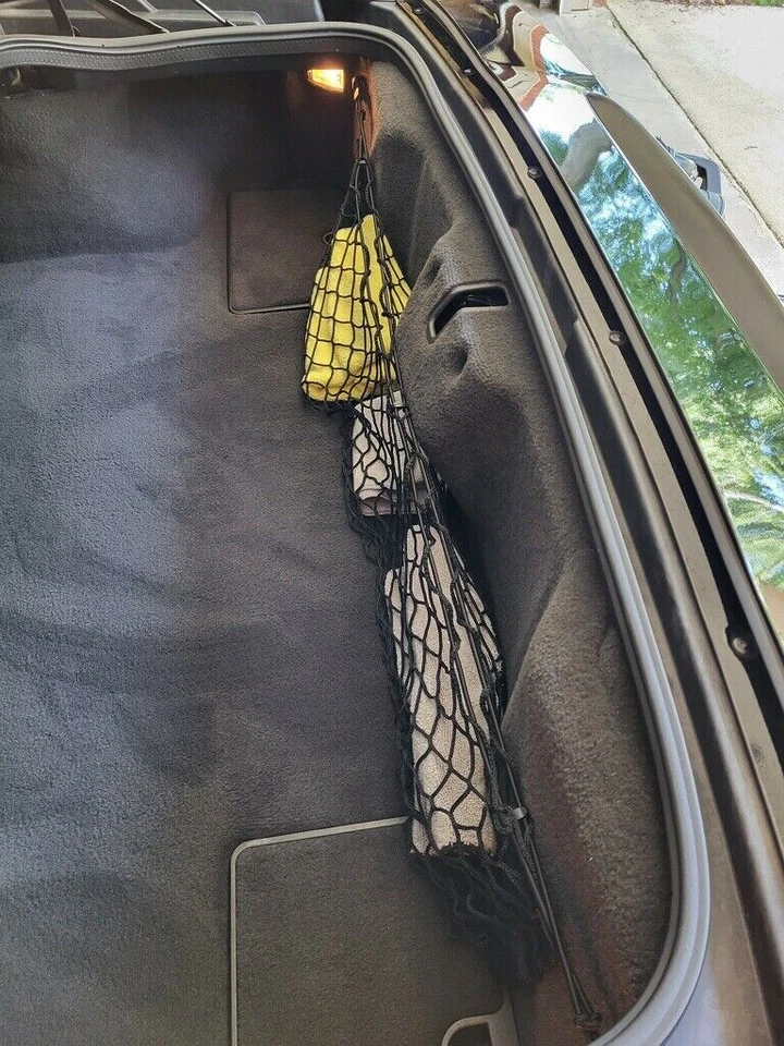 Red de carga de malla estilo sobre maletero trasero para Chevrolet Corvette C6 2005-2013 nueva Foto 2 de 4