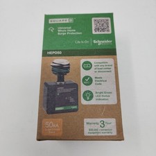 New Square D HEPD50 50kA Whole Home Surge Protection Device