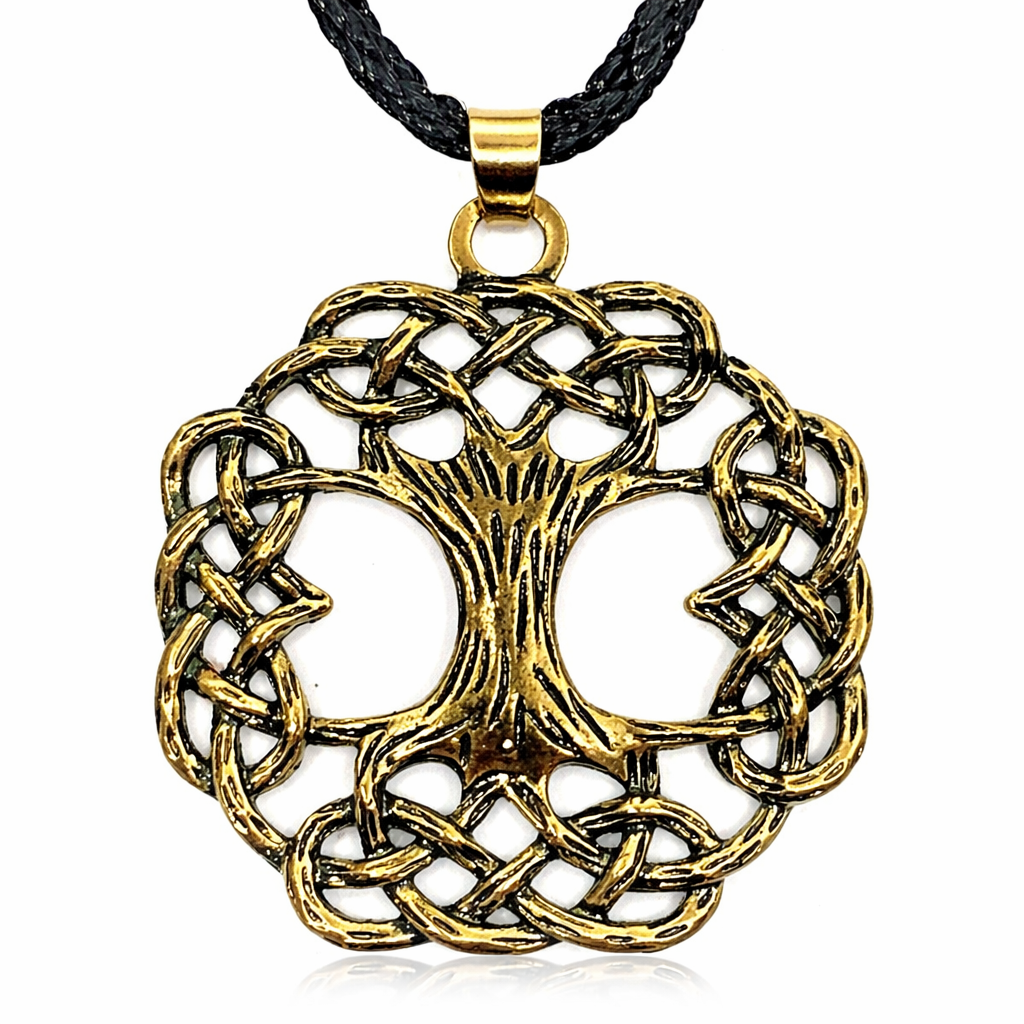 Tree of Life Pendant Yggdrasil Celtic Necklace Norse Pagan Jewellery