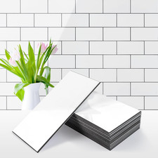 Peel and Stick Backsplash Tile, 3''X6'' PVC Subway Tile, Stick on Backsplash for