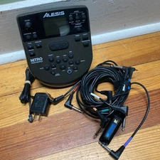 Alesis Nitro Drum Module DM7X With Wiring Harness Cable & AC Power Adapter