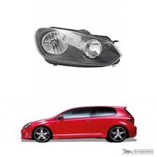 Valeo H7 Halogen Scheinwerfer rechts passt für VW Golf VI (5K1/AJ5) ab 08-13