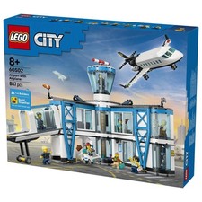 LEGO City Airport with Airplane Building Set 60502