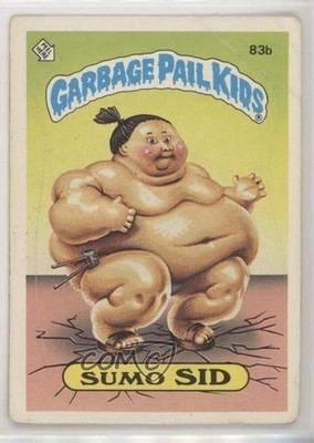 1985 Topps Garbage Pail Kids Series 2 Sumo Sid (Two Star Back) #83b 00jz