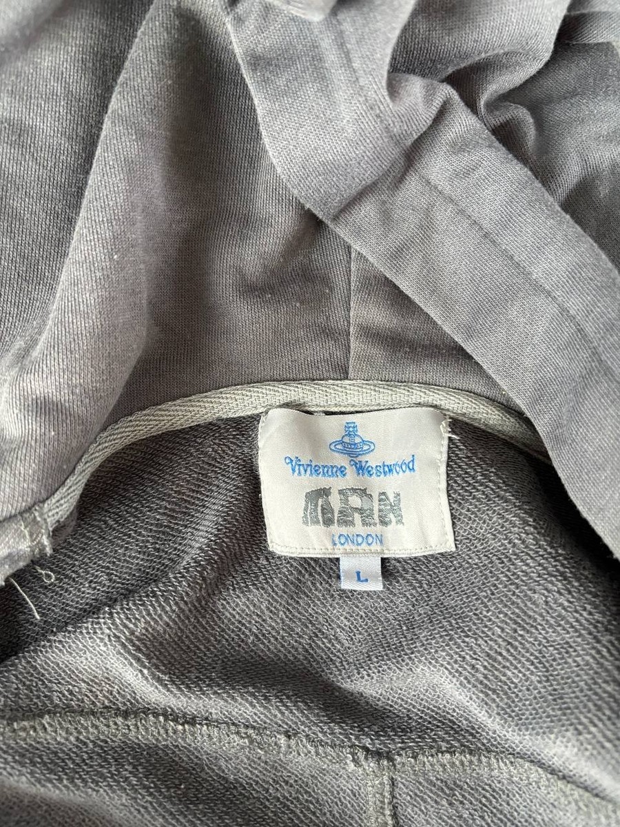 Vivienne Westwood Man Jacket Size L Gray Cotton Long Sleeve