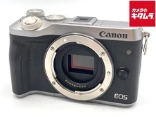 CANON EOS M6 24.2MP Mirrorless Digital Camera Body SILVER -EXC- `8526