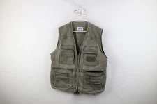 Vintage 90s Y2K Streetwear Mens 2XL Faded Tactical Conceal Carry Vest Jacket
