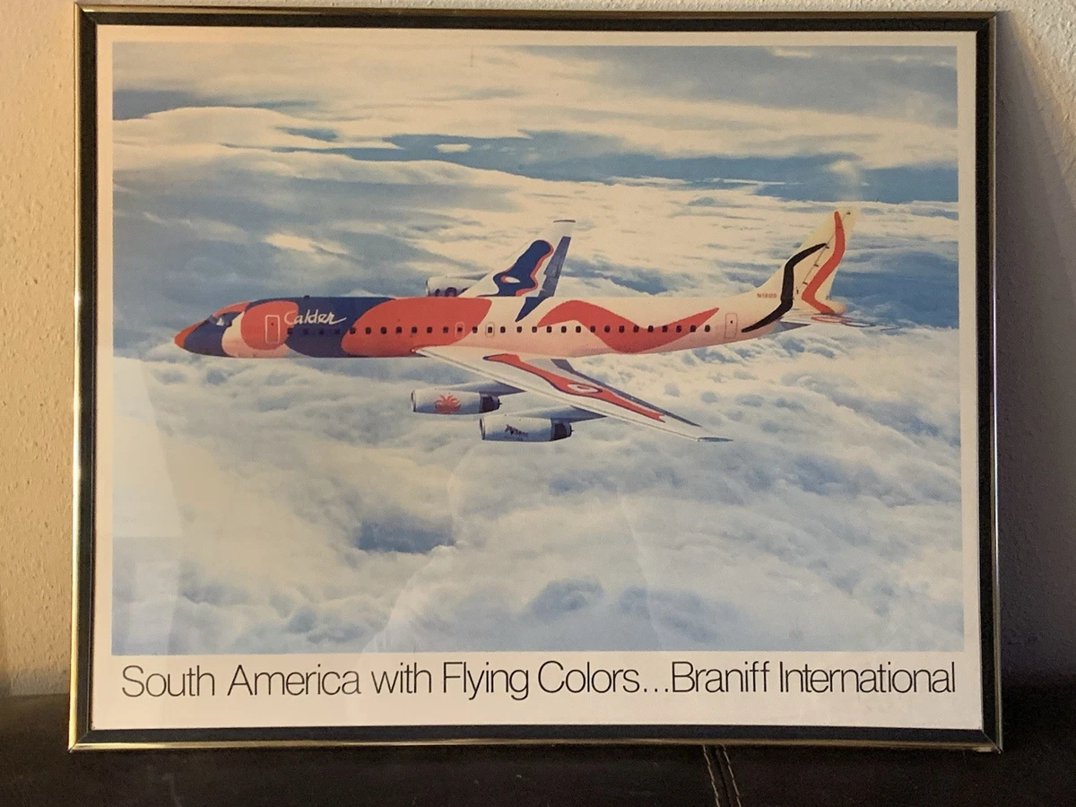 Poster Braniff Airlines Collectibles for sale | eBay