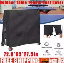 Folding 210D Ping Pong Table Cover Outdoor Table Tennis Dust Cover Oxford Cloth