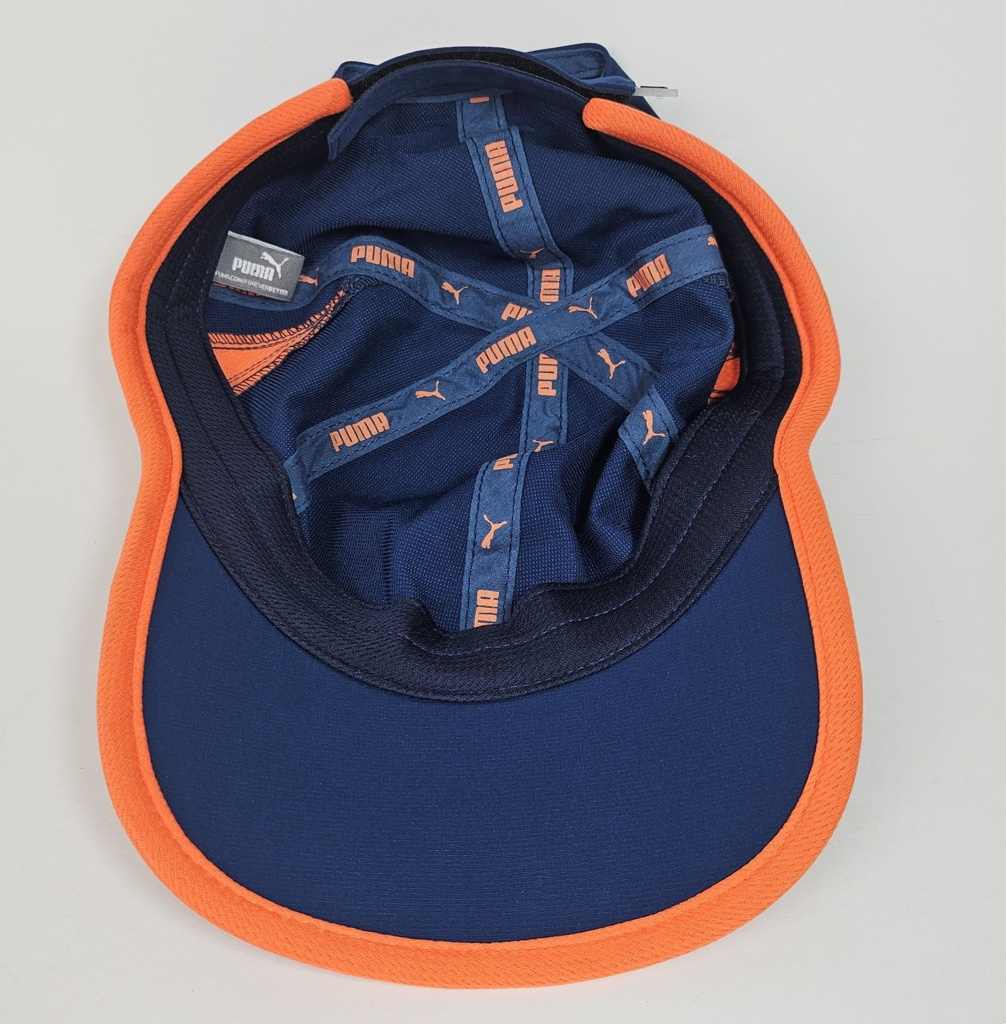 Puma Performance Running Cap Hat Adjustable Blue/… - image 6