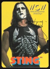 1998 WCW Vending Sticker Sting - HOF - nWo