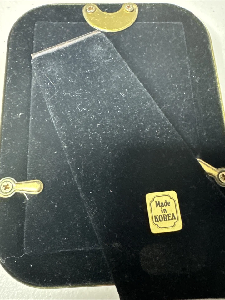 Bowon 实心黄铜相框 2.5 英寸 x 3.5 英寸照片防污手工抛光 — 第 4/4 张图片