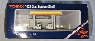 Spur N TOMIX 4072 Gas Station Shell in OVP