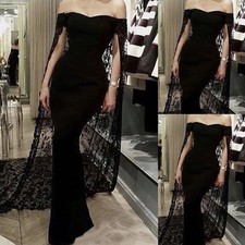 Elegant Black Mermaid Wedding Dresses With Full Lace Wrap Tulle Bridal Gowns