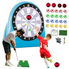 Giant Dart Board Inflatable with Pump, Outdoor and Indoor Soccer Sport Kick