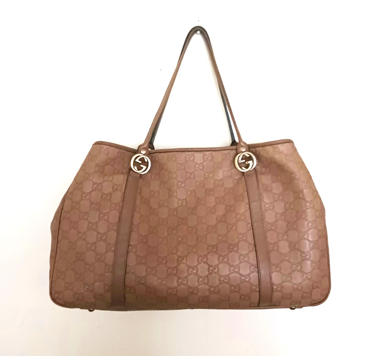 Gucci Guccissima Tote Brown Bags & Handbags for Women for sale | eBay