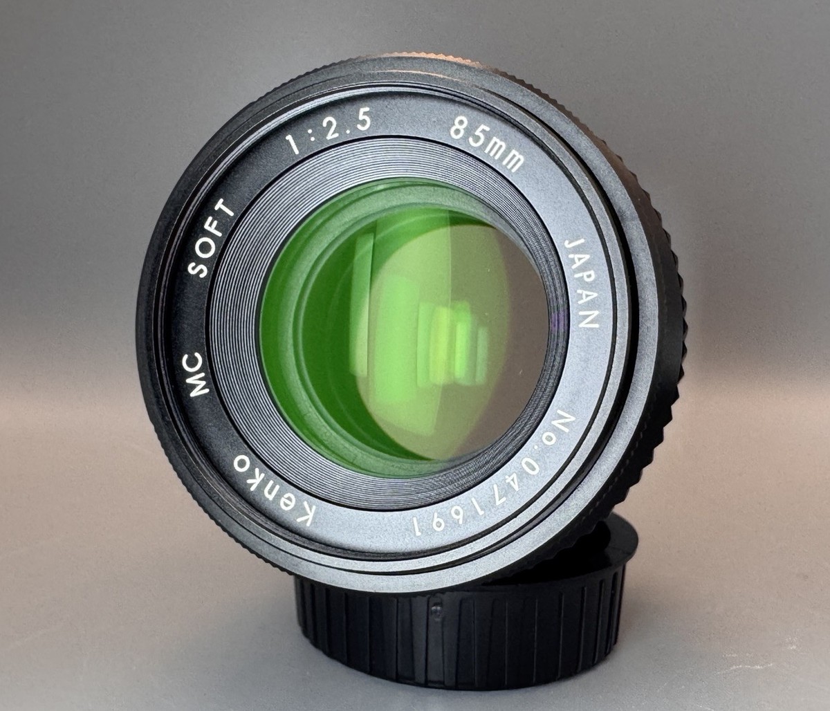 N MINT] Kenko MC Soft 85mm f/2.5 Lens For M42 w/ Nikon F Mount