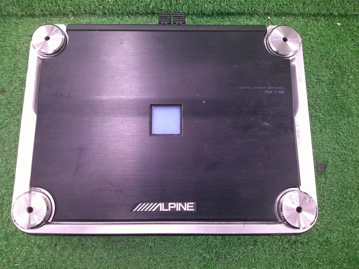 Alpine PDX-2.150 Car Audio Amplifier 2 Channel Class D 150W x2