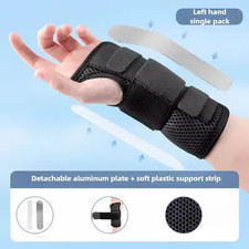NEW Wrist Brace for Carpal Tunnel - Adjustable Night Support Brace with Splints
