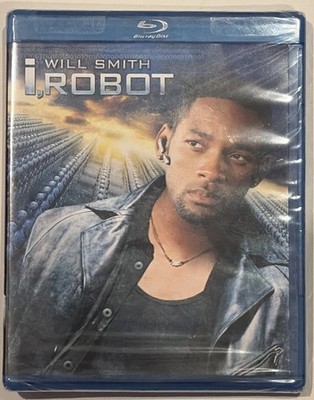 I Robot WIll Smith Blu-ray 2004 Future  Science Fiction Movie Asimov New Sealed